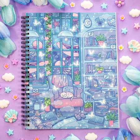 Reading Room Spiral Notebook
