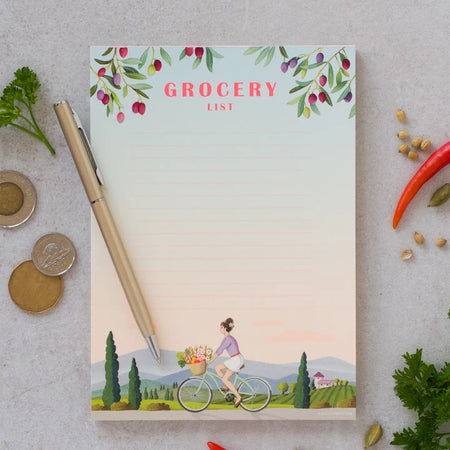 Grocery List Notepad