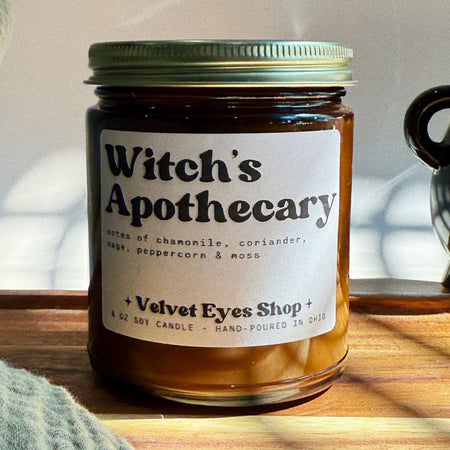 Witch's Apothecary Soy Candle 8oz.