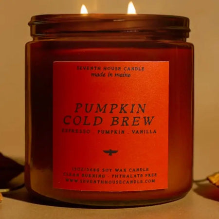 Pumpkin Cold Brew Candle