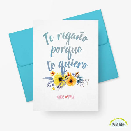 Te Regano Porque Te Quiero