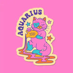 Astrology Cat Sticker
