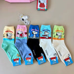 Snoopy Women's Ankle Mid Calf Sock