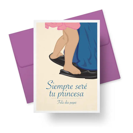Dad's Little Princess Card