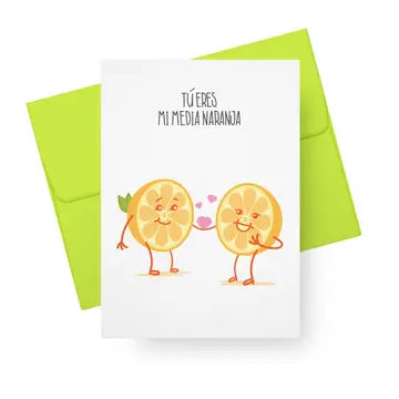 Media Naranja "My Oher Half" Gretting Card