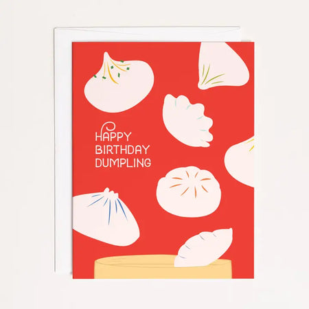 Happy Birthday Dumpling Card