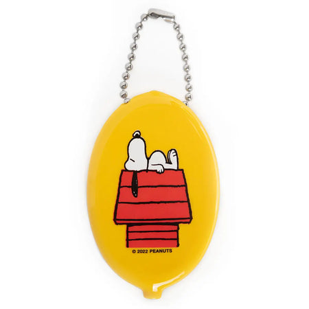 Snoopy Dog House Coin Pouch Keychain