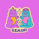 Astrology Cat Sticker