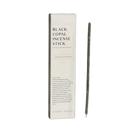 Black Copal Hand-Rolled Incense (7 Sticks)