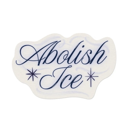 Abolish Ice Sticker