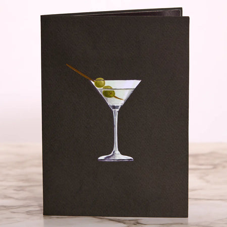Martini Greeting Card