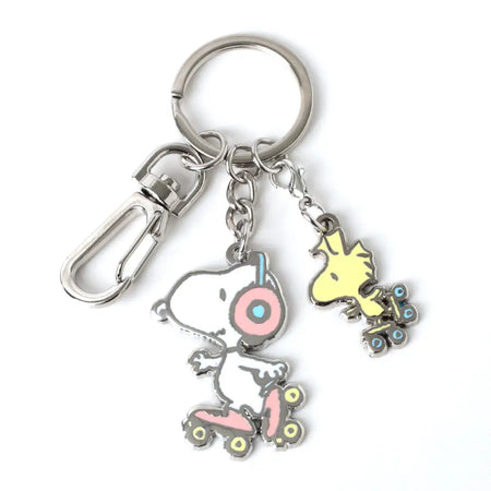 Snoopy Skating Keychain