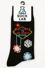 Las Vegas Mens Crew Sock