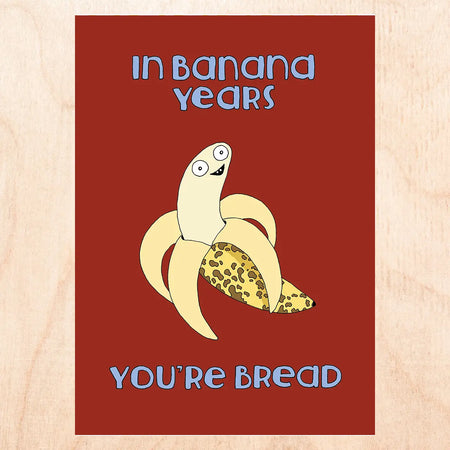 Banana Years Greeting Card