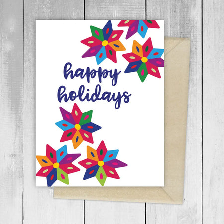 Otomi Happy Holidays Card
