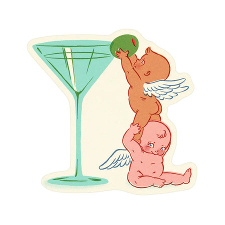 Martini Olive Friends Sticker