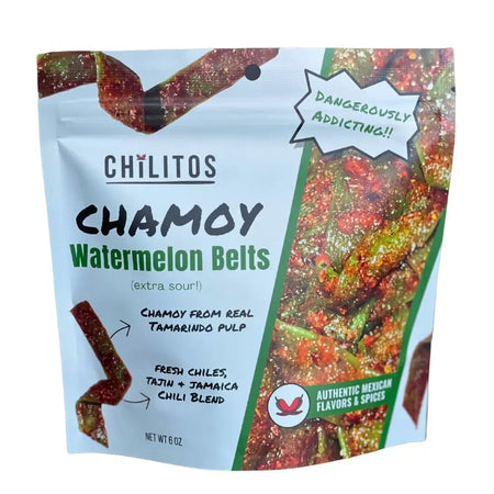 Watermelon Sour Belts Chamoy Candy