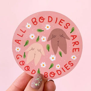 Body Positivity Vinyl Sticker