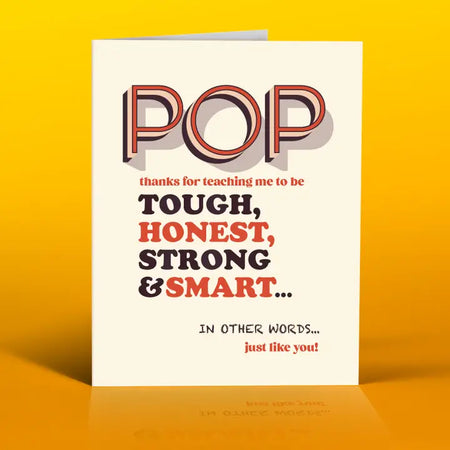 Pop Father's Day Card