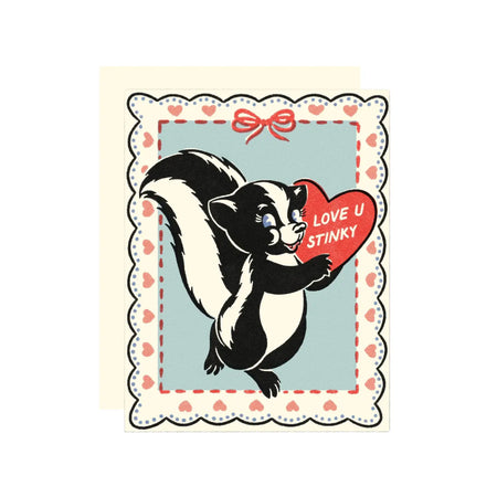 Love Skunk Card