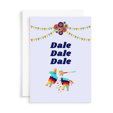 Dale Dale Dale Pinata Greeting Card
