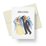 ¡Arriba Los Novios! Greeting Card