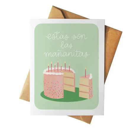 Estas Son Las Mananitas Card