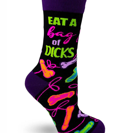 Eat A Bag of Dicks Women's Crew Socks