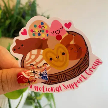 Emotional Suppport Group Pan Dulce Sticker