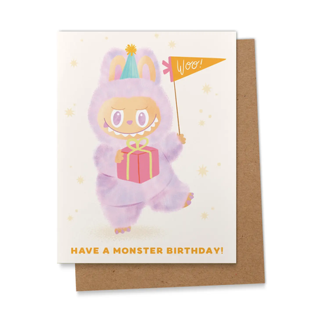 Have A Monster Labubu Birthday Card