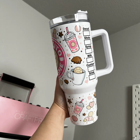 Cafecito Y Chisme 40oz Tumbler Quencher