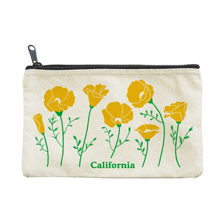 California Poppies Pouch