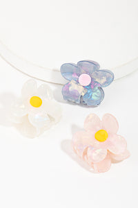 Daisy Translucent Hair Clip