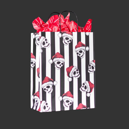 Gothic Santa Creepmas Gift Bag
