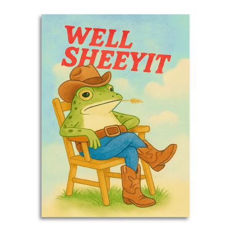 Well Sheeyit Funny Card