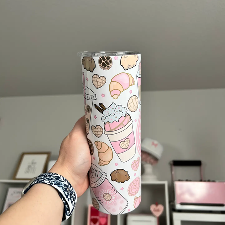 Cafecito Y Chisme Concha Tumbler 20oz