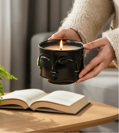 Buddha Lavender Scented Soy Candle