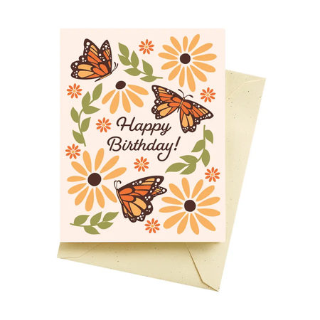 Monarch Birthday Cards