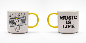 Snoopy Music Is Life Mug