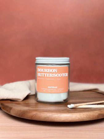 Bourbon Butterscotch Coconut Soy Wax Candle