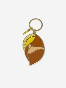 Suns Out Buns Out Keychain
