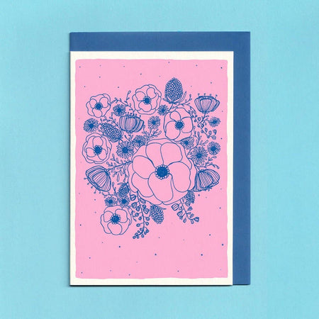 Floral Greetings Card