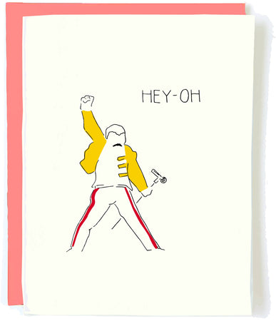 Freddie M Hey-Oh Card