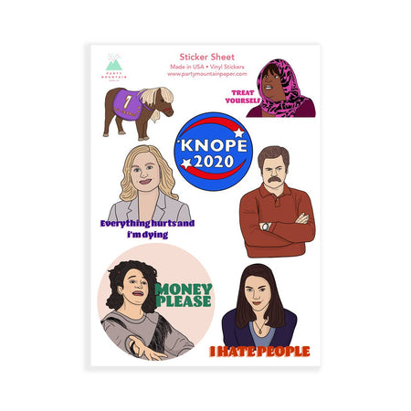 Parks Sticker Pack