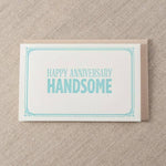 Anniversary Handsome Greeting Card