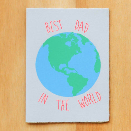 Best Dad in the World Card