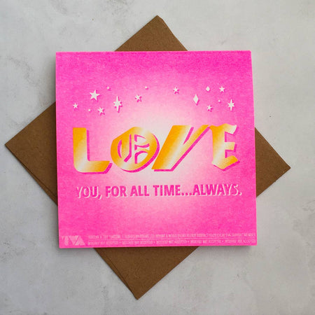Love You Riso Card