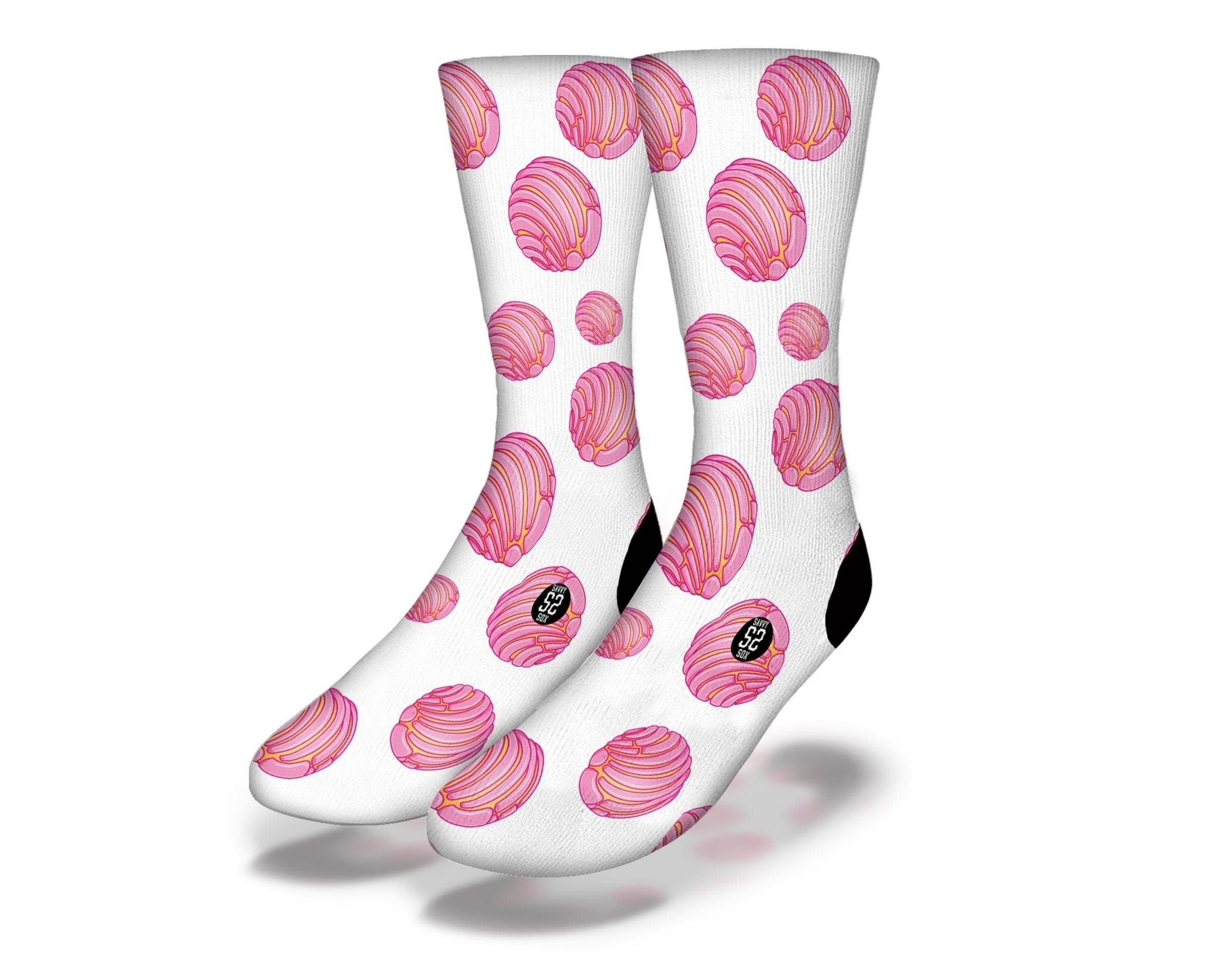 Strawberry Conchas Socks