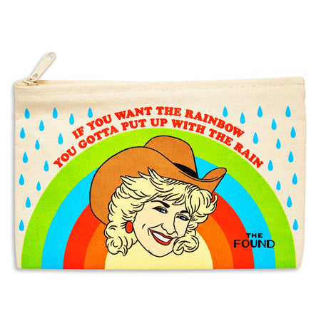 Dolly Cowgirl Rainbow Pouch