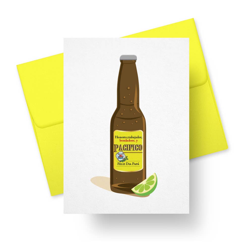 Pacifico Fathers Day Card